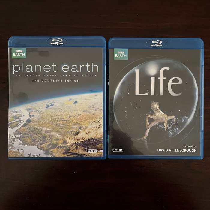 Life / Planet Earth Blu Ray 9 Disc Set Import BBC Earth