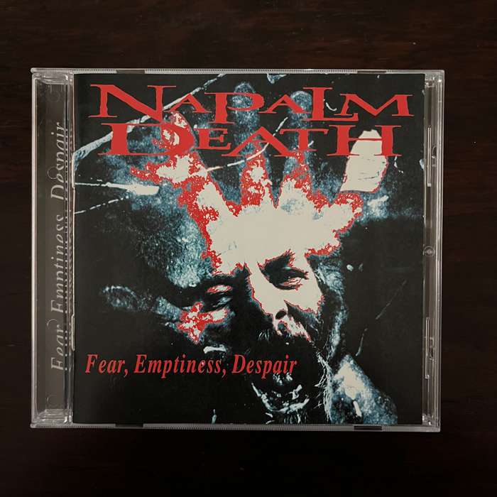Napalm Death - Fear, Emptiness, Despair CD US Press Death Metal