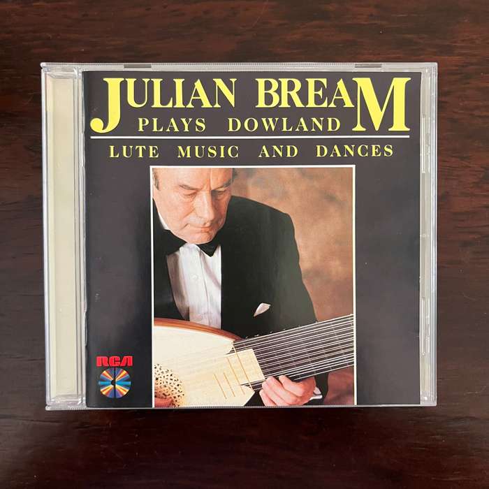 Julian Bream - Plays Dowland - Lute Music And Dances CD RCA Red Seal Import