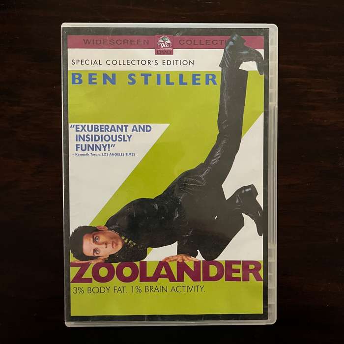 Zoolander DVD Ben Stiller South African Press