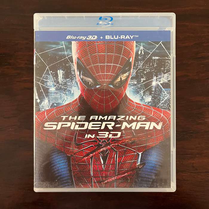 The Amazing Spider-Man in 3D Blu Ray Import Two Disc Edition
