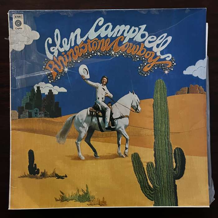 Glen Campbell - Rhinestone Cowboy Vinyl LP South African Press