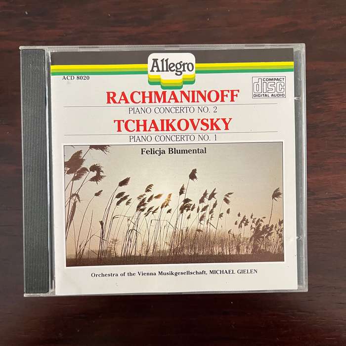 Rachmaninov - Piano Concerto No. 2 / Piano Concerto No. 1 CD Allegro Import