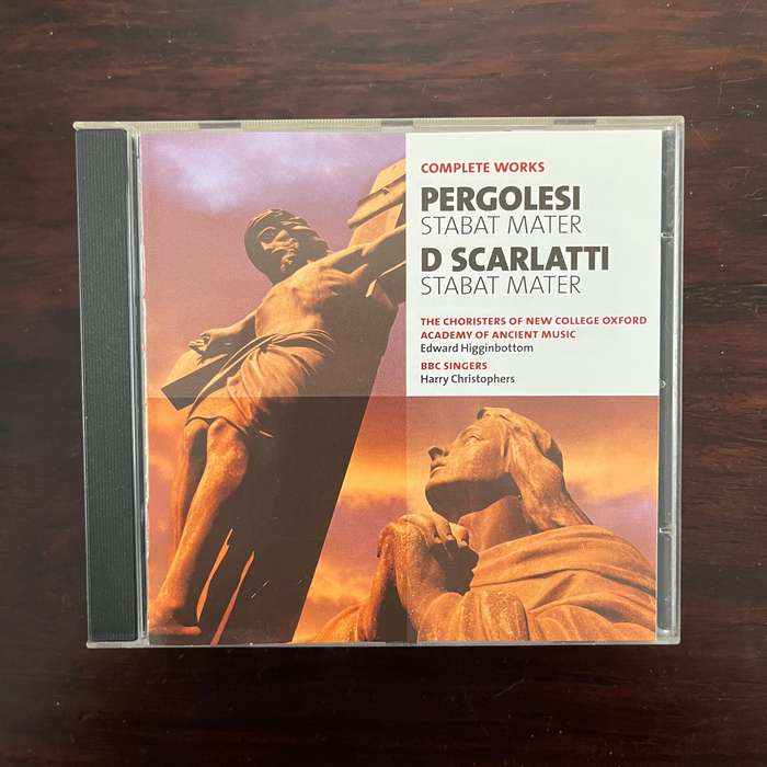 Pergolesi - Stabat Mater CD BBC
