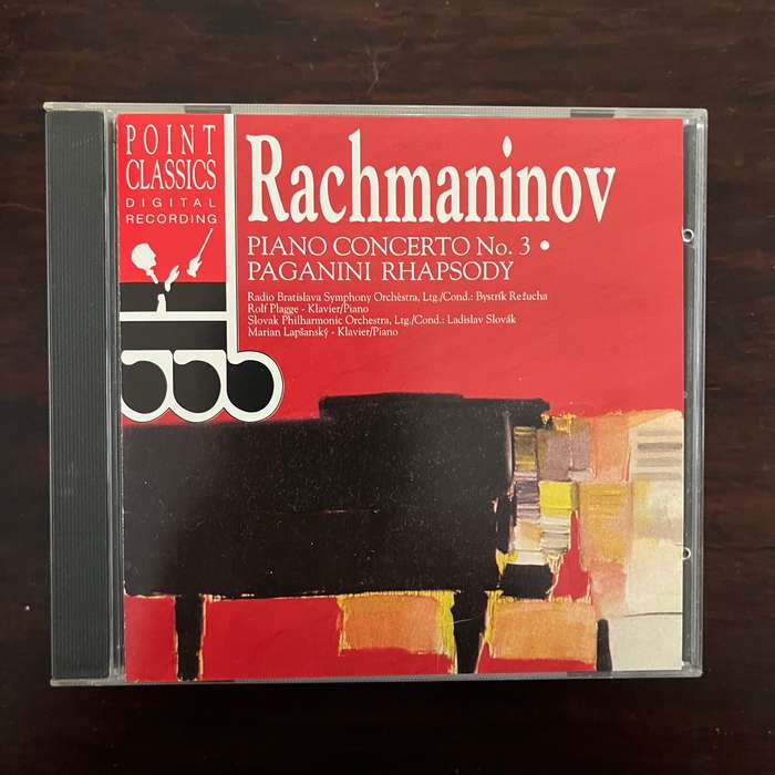 Rachmaninov - Piano Concerto No. 3 Point Classics Import