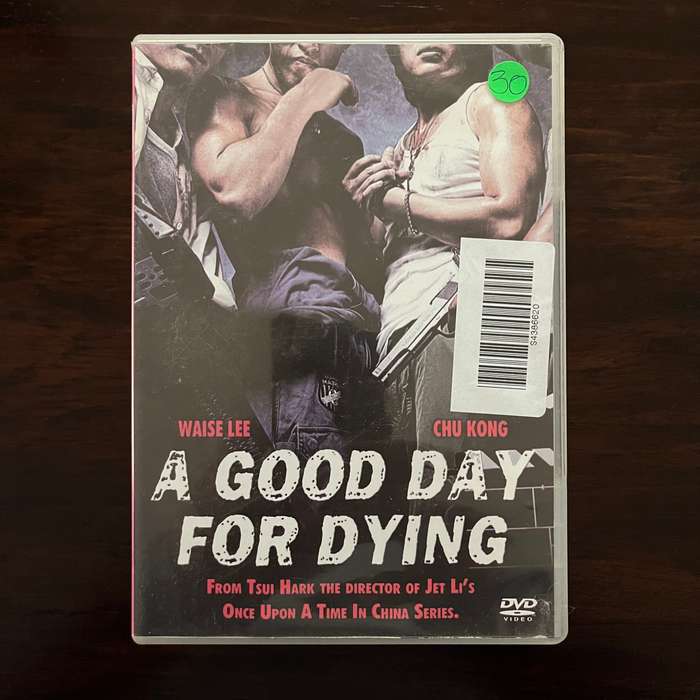 A Good Day For Dying DVD South African Press Tsui Hark
