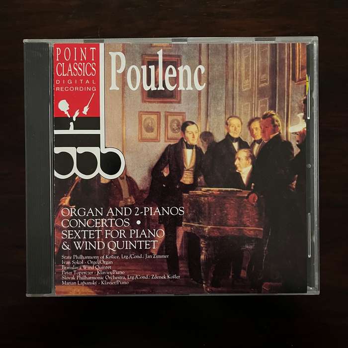 Poulenc - Organ and 2 Pianos CD Point Classics