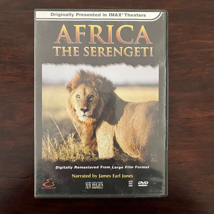 Africa - The Serengeti DVD IMAX South African Press
