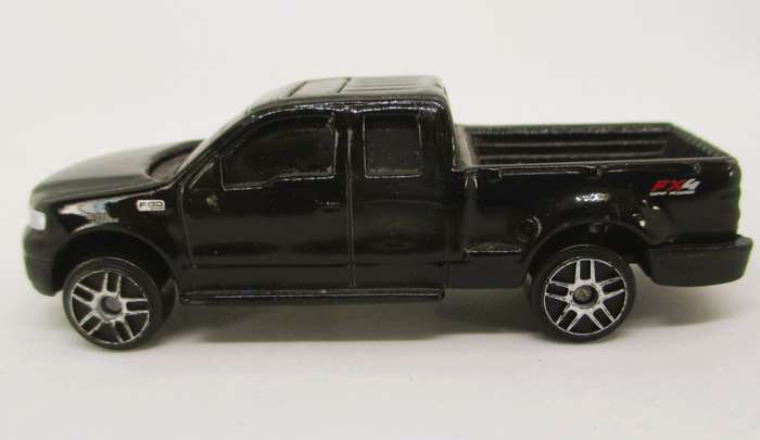 Maisto 2004 Ford F-150 FX4 Off-Road Truck Black 1:64 Scale Die Cast Toy Car Vehicle