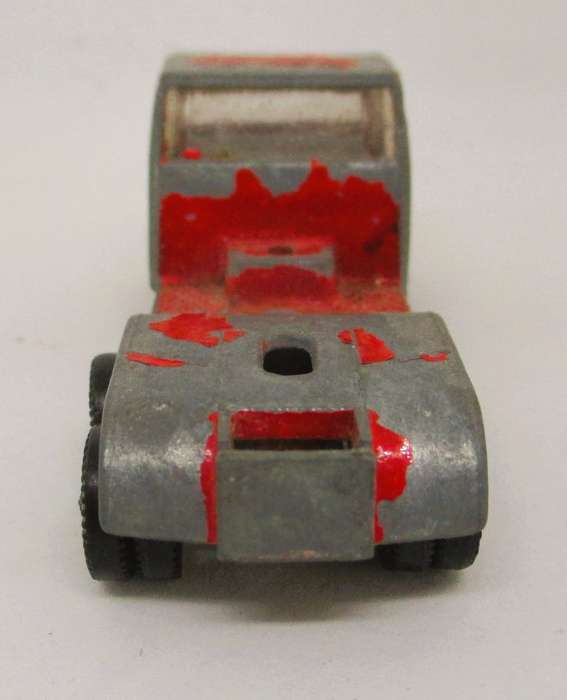 Majorette 1:100 Scale VINTAGE BERNARD TRUCK (RED) Die Cast Truck