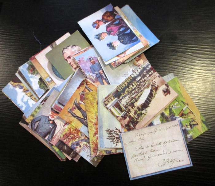 Lot of 98 Vintage Our South Africa Past and Present Cigarette cards.