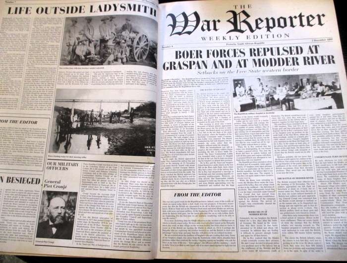 The War Reporter: The Anglo-Boer War Through the Eyes of the Burghers Book by J. E. H. Grobler