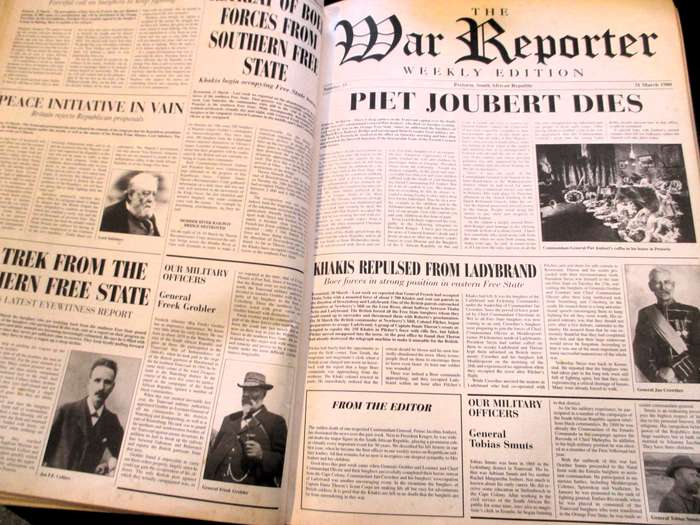 The War Reporter: The Anglo-Boer War Through the Eyes of the Burghers Book by J. E. H. Grobler