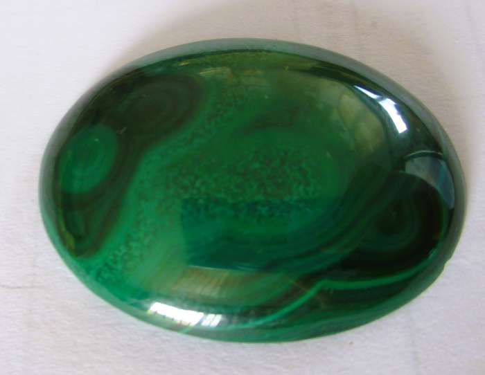Loose Malachite Cabochon Natural Malachite Oval Shape .40mm.