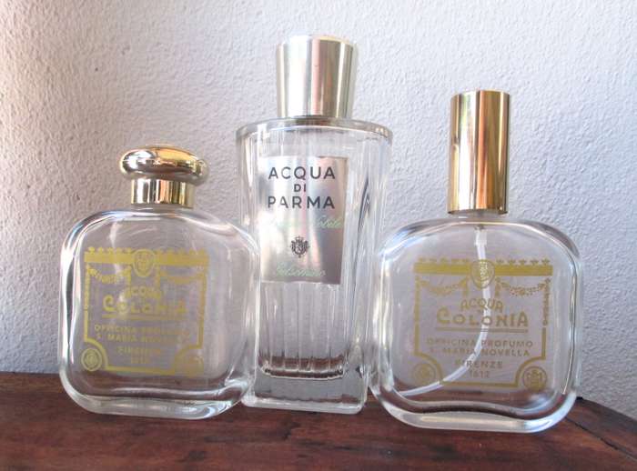 Lot of three Perfume Bottles