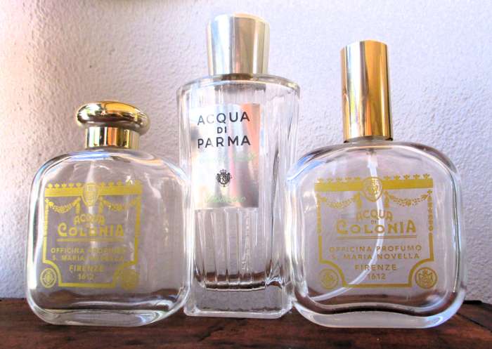 Lot of three Perfume Bottles