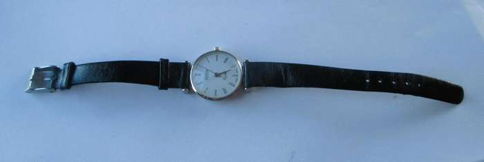Vintage Fashion Justin Crystal Swiss Woman Watch. Working.