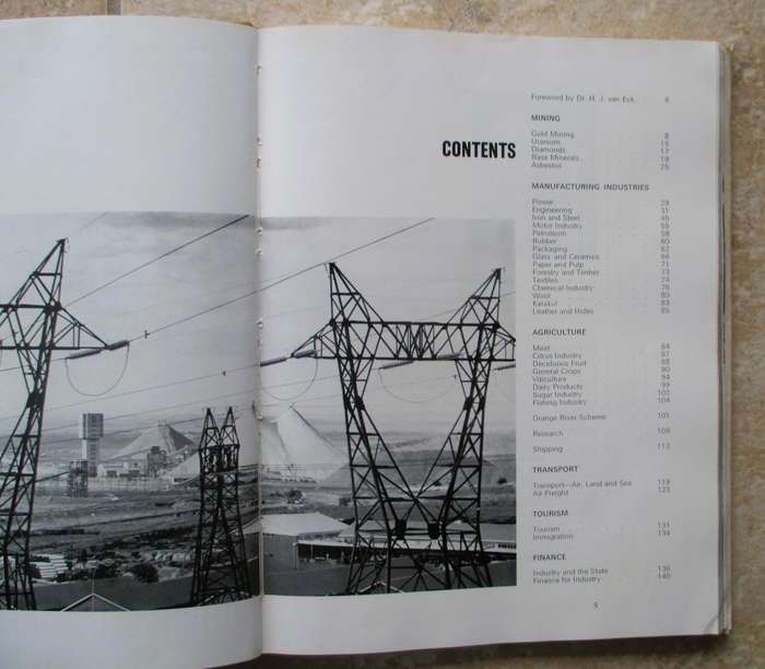 1967-68 Industrial Profile of South Africa, Frank de Freitas Hardcover, 144p