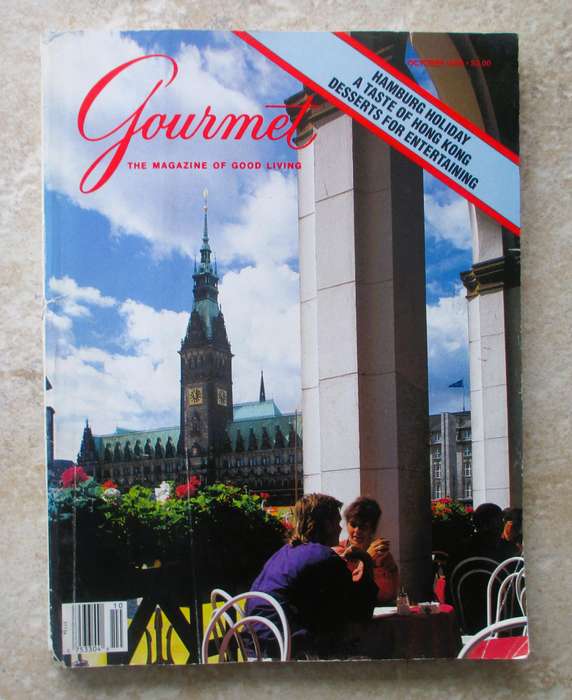Vintage 1990 October, Gourmet Magazine of good Living. 296p