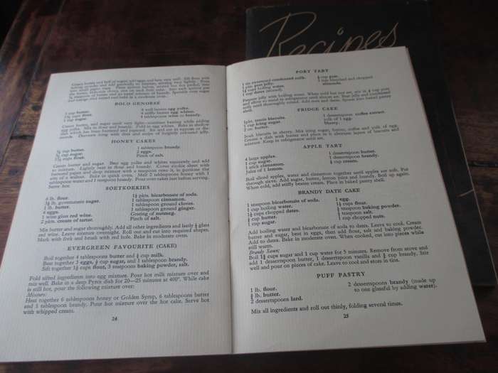 2 Vintage Cookbooks Cooking with Cape Wine and Milk, Cream, butter and Cheese. As per photo.