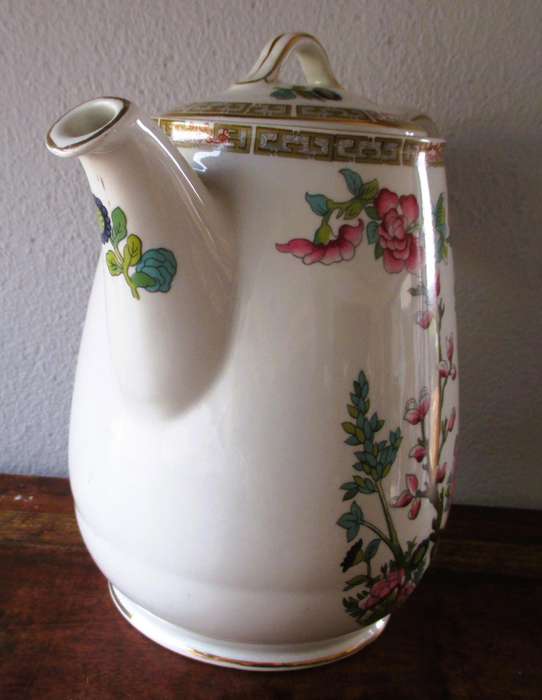 JOHN MADDOCK INDIAN TREE Vintage large 2 pint tea/coffee pot