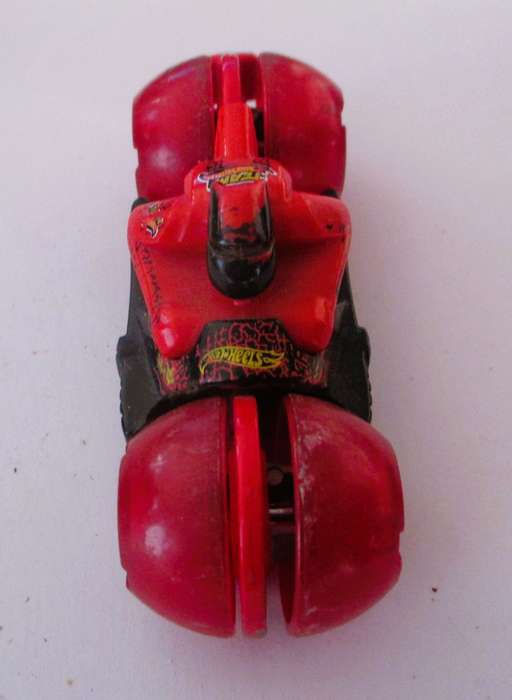 Hotwheel 2013 Mattel Motorcycle Team Red High Speed Bike