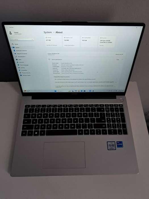 Huawei MateBook D16 Intel Core i5 12450H 16GB RAM 512GB SSD + Free Huawei Bluetooth Mouse