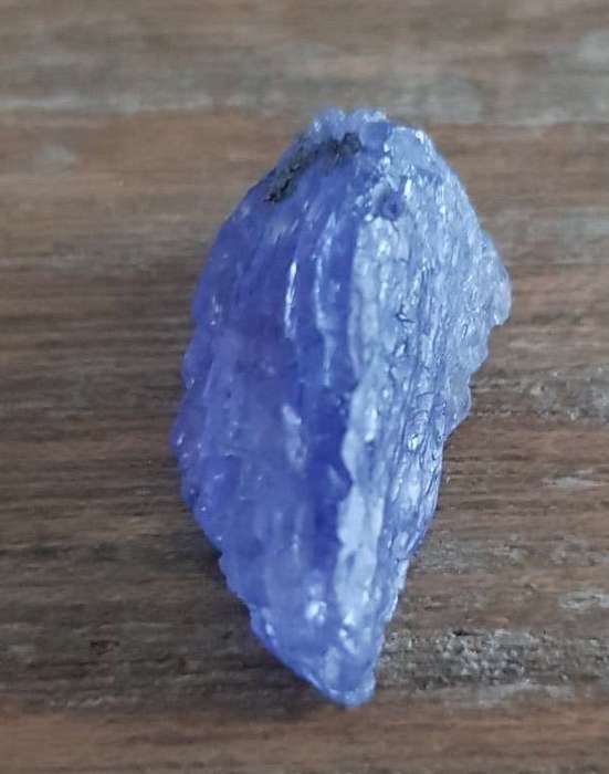 TANZANITE 14.77Cts. NATURAL VIOLET BLUE  ROUGH