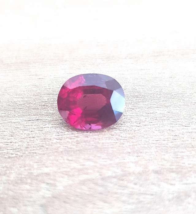 3.03Ct.Cherry Pink Rhodolite Garnet Ravishing Color! Natural Loose Gem Africa
