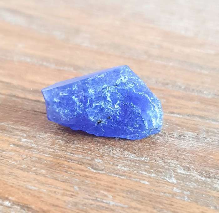 TANZANITE 29.72Cts. NATURAL VIOLET BLUE  ROUGH
