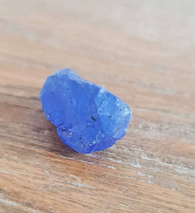 TANZANITE 29.72Cts. NATURAL VIOLET BLUE  ROUGH