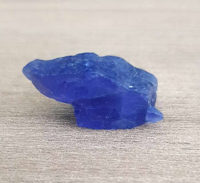 TANZANITE 25.95Cts. NATURAL VIOLET BLUE  ROUGH