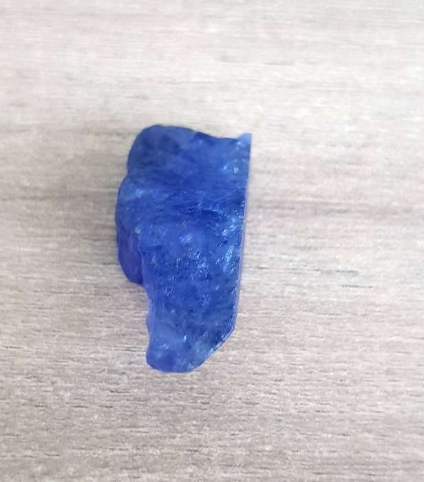 TANZANITE 25.95Cts. NATURAL VIOLET BLUE  ROUGH