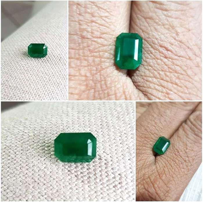 2.48Cts Emerald Green Gem from Panjshir Natural