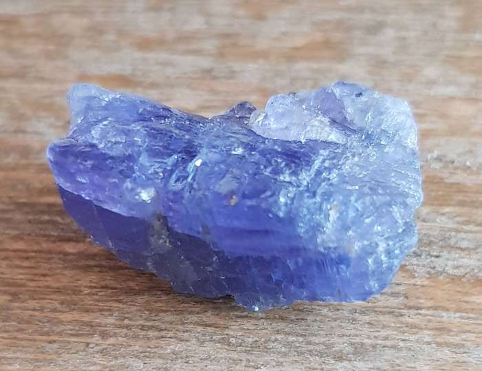 TANZANITE 36.27Cts. NATURAL VIOLET BLUE  ROUGH