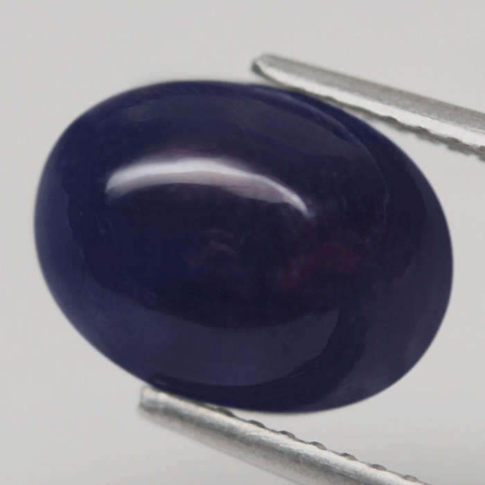4.96Ct. Sapphire Green Oval Cabochon Normal Heated Mozambique Natural Gemstone
