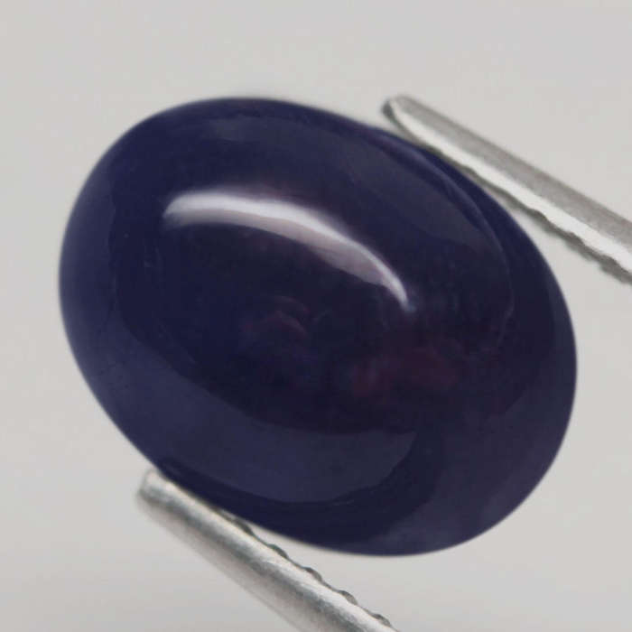 4.96Ct. Sapphire Green Oval Cabochon Normal Heated Mozambique Natural Gemstone
