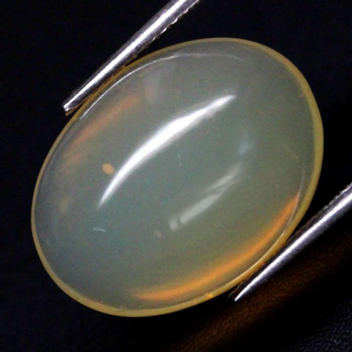 7.67Ct.  Opal Multi Colors Oval Cabochon Untreated Welo, Ethiopian Gemstone