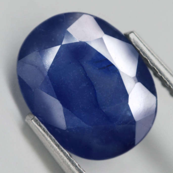 2.78Ct.  Sapphire Blue Oval Facet Heated Mozambique Ravishing Natural Gemstone