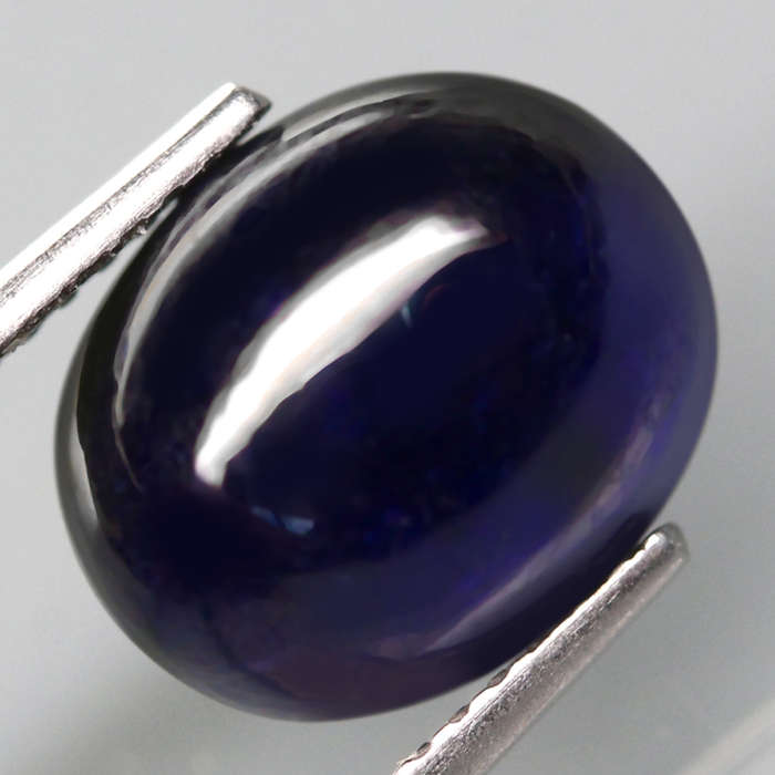6.56Ct.  Sapphire Cornflower Blue Oval Cabochon Mozambique Gem Splendid Natural