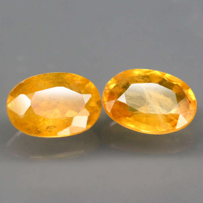 1.35Ct. Sapphire Yellow Oval Thailand Gem Ravishing For Your Jewelry! Natural