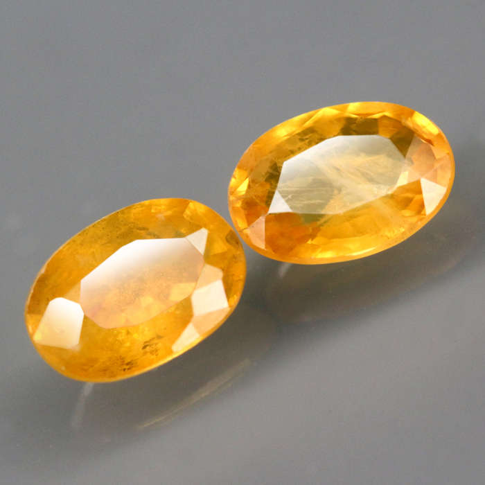 1.35Ct. Sapphire Yellow Oval Thailand Gem Ravishing For Your Jewelry! Natural