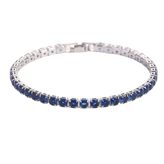 Tennis Bracelets 4mm Iced Out Chain Crystal Bracelet For Women  Detail:      Type: Tennis Bracelets