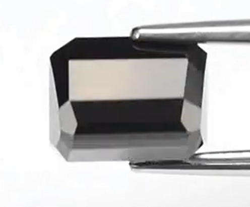 3.12ct Tourmaline Deep Purple VVS Octagon  - Mozambique Gem Natural