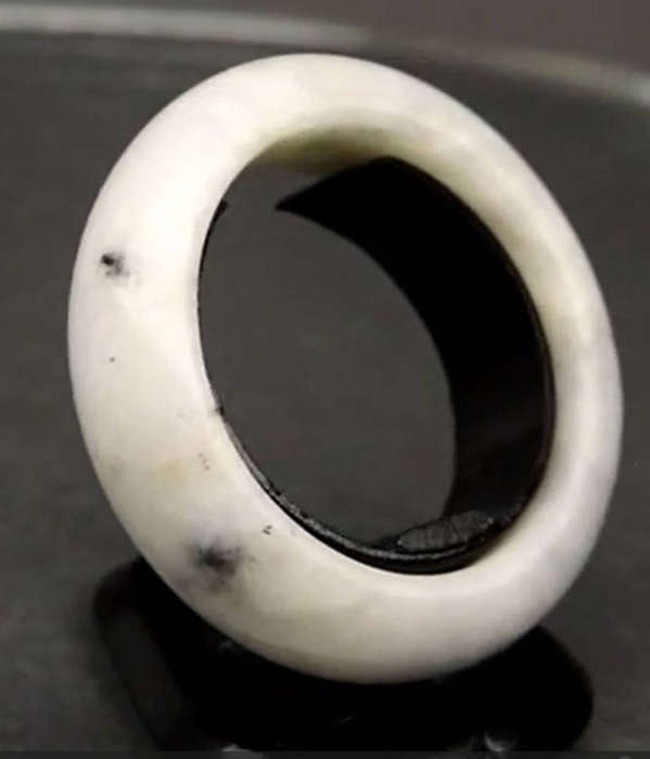 20.76ct Light Green Jade Ring Natural - Untreated Myanmar Gem Ring