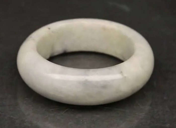 20.76ct Light Green Jade Ring Natural - Untreated Myanmar Gem Ring