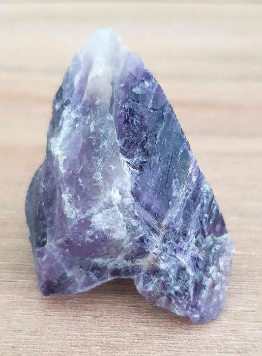 109Ct.  Amethyst Rough Purple  Natural Brazil