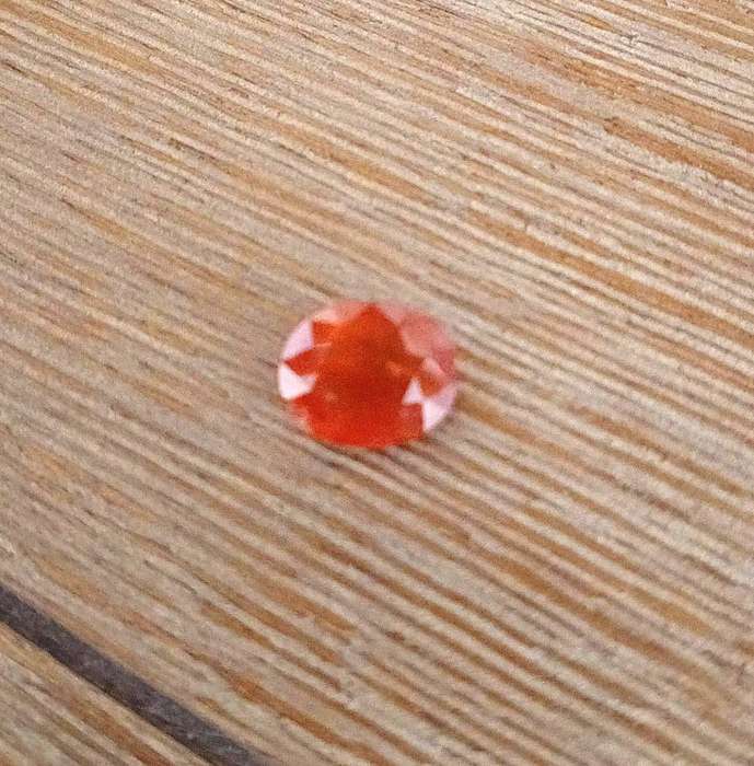 6.04Ct Mandarin Orange Spessartite Garnet.Best Color! Natural Fire Namibian