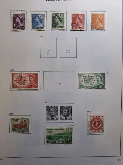 Australia preprinted album - Final Reduced price