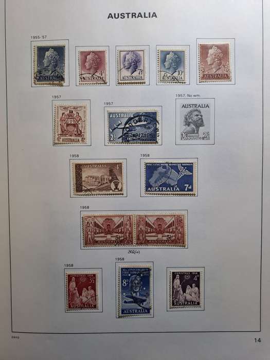 Australia preprinted album - Final Reduced price